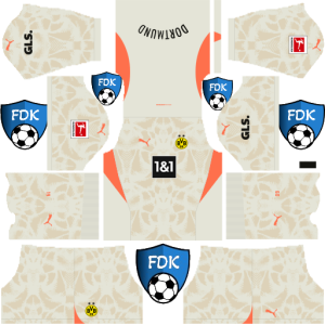 Borussia Dortmund dls kit 2025 gk home