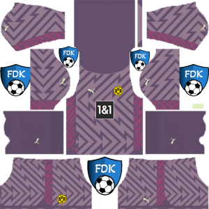 Borussia Dortmund dls kit 2025 gk third