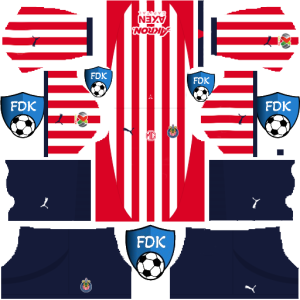 Chivas Guadalajara dls kit 2025 home