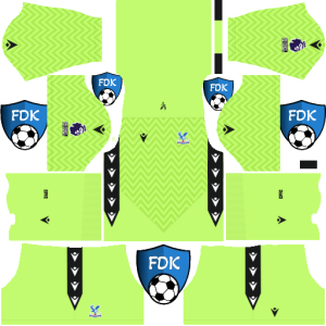 Crystal Palace FC dls kit 2025 gk away