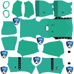 Crystal Palace FC kit dls 2025 gk home