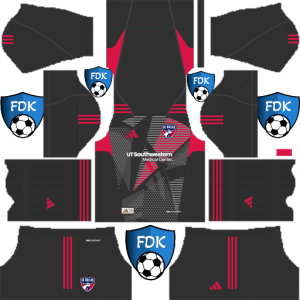 Dallas FC kit dls 2025 gk third