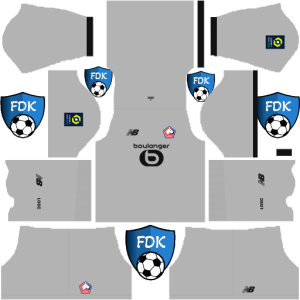 LOSC Lille dls kit 2025 gk third