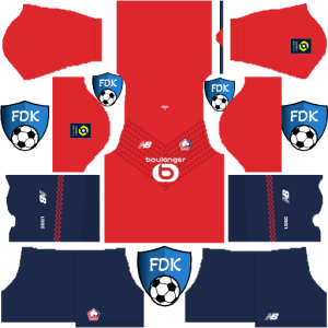 LOSC Lille dls kit 2025 home