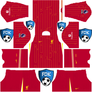 Liverpool FC dls kit 2025 home