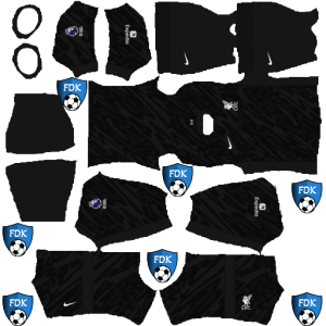 Liverpool FC kit dls 2025 gk home