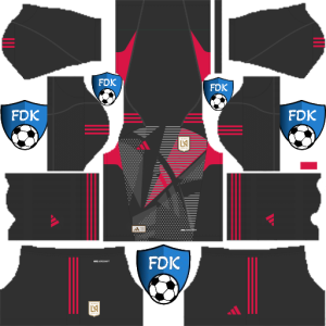 Los Angeles FC kit dls 2025 gk home