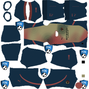 Manchester City F.C kit dls 2025 fourth