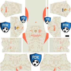 Manchester City FC dls kit 2025 gk away