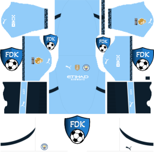 Manchester City FC dls kit 2025 home