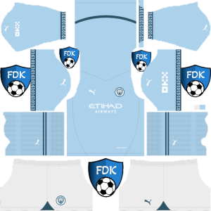 Manchester City FC dls kit 2025 home