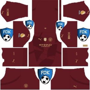 Manchester City FC dls kit 2025 third