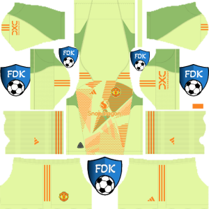 Manchester United fc dls kit 2025 gk third