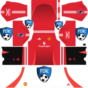Manchester United fc dls kit 2025 home