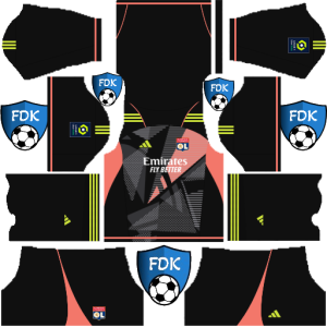 Olympique Lyonnais dls kit 2025 gk away