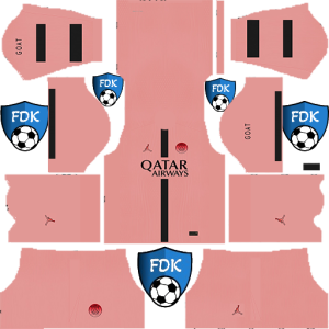 Paris Saint Germain F.C dls kit 2025 third