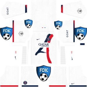 Paris Saint Germain FC dls kit 2025 away