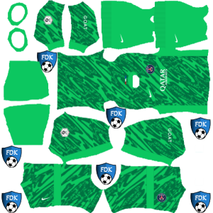 Paris Saint Germain FC kit dls 2025 gk home
