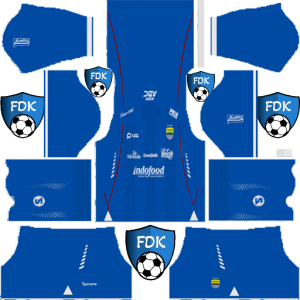 Persib Bandung dls kit 2025 home