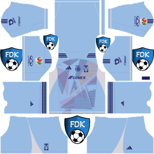 Tigres UANL dls kit 2025 gk home