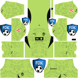 Valencia dls kit 2025 gk away