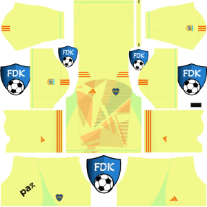 boca juniors dls kit 2025 gk away