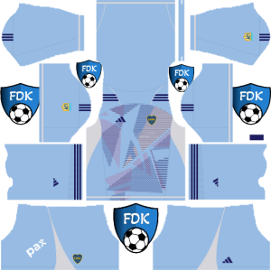 boca juniors dls kit 2025 gk home