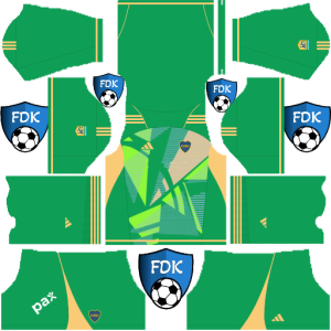 boca juniors dls kit 2025 gk third