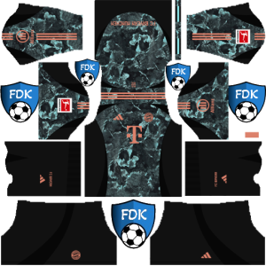 fc Bayern Munich dls kit 2025 away
