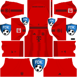 fc Bayern Munich dls kit 2025 home