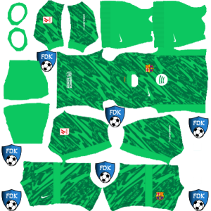 fc barcelona kit dls 2025 gk home