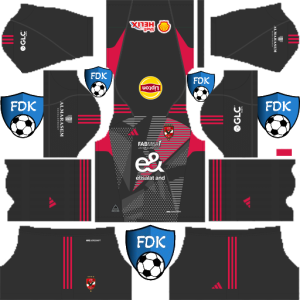 AL Ahly kit dls 2025 gk home temp