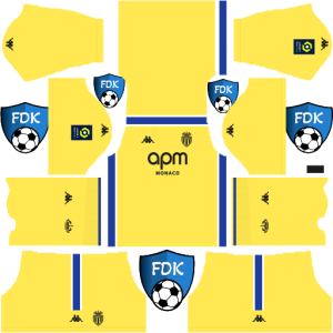 AS Monaco dls kit 2025 gk away