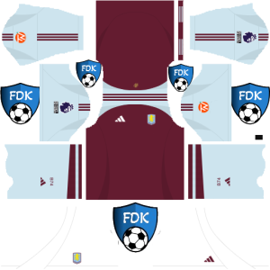 Aston Villa dls kit 2025 home