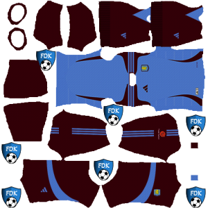 Aston Villa kit dls 2025 away temp