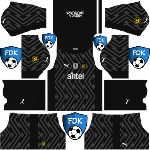 Atletico Penarol dls kit 2025 gk home