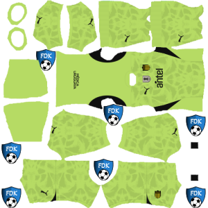 Atletico Penarol kit dls 2025 gk away