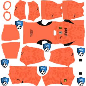 Atletico Penarol kit dls 2025 gk third