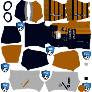 Atletico San Luis kit dls 2025 away temp