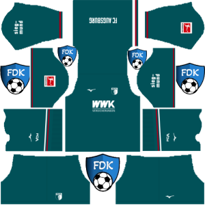 Augsburg FC dls kit 2025 away