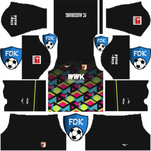 Augsburg FC dls kit 2025 gk home