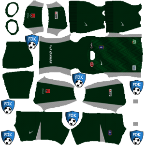 BG Pathum United kit dls 2025 gk home temp