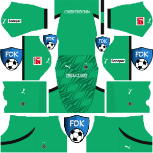Borussia Monchengladbach dls kit 2025 away