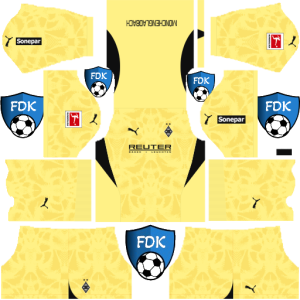 Borussia Monchengladbach dls kit 2025 gk third