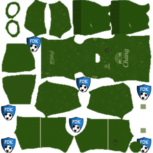 Buriram United kit dls 2025 gk away temp