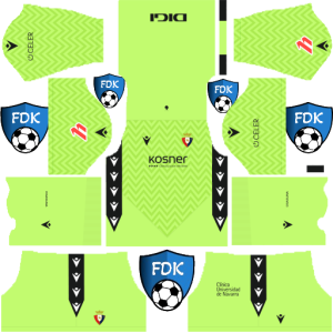 CA Osasuna kit dls 2025 gk home