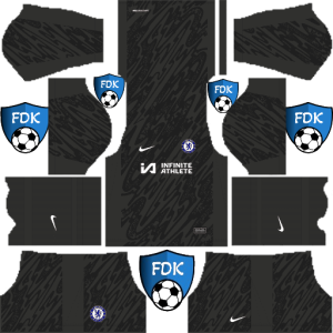 Chelsea FC dls kit 2025 gk third temp
