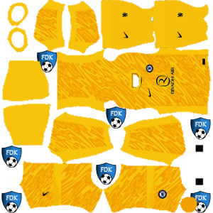 Chelsea FC kit dls 2025 gk third temp