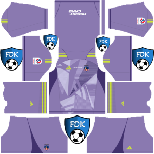 Colo Colo kit dls 2025 gk away