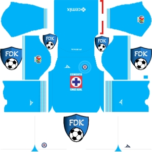 Cruz Azul dls kit 2025 home